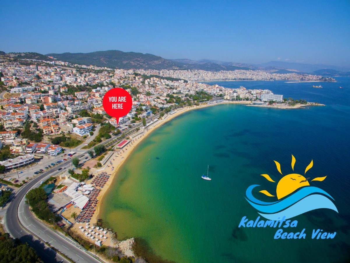 Kalamitsa Beach View Kavala Extérieur photo