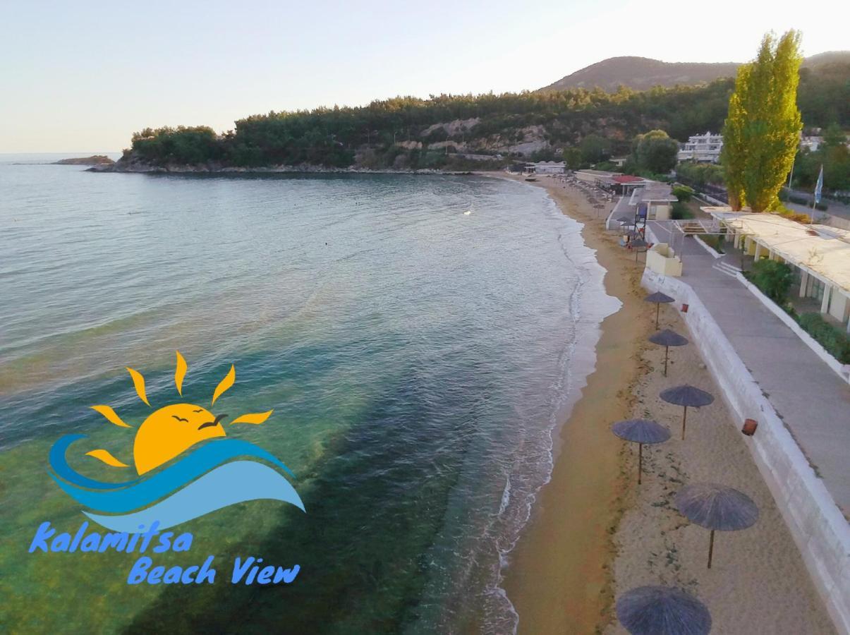 Kalamitsa Beach View Kavala Extérieur photo