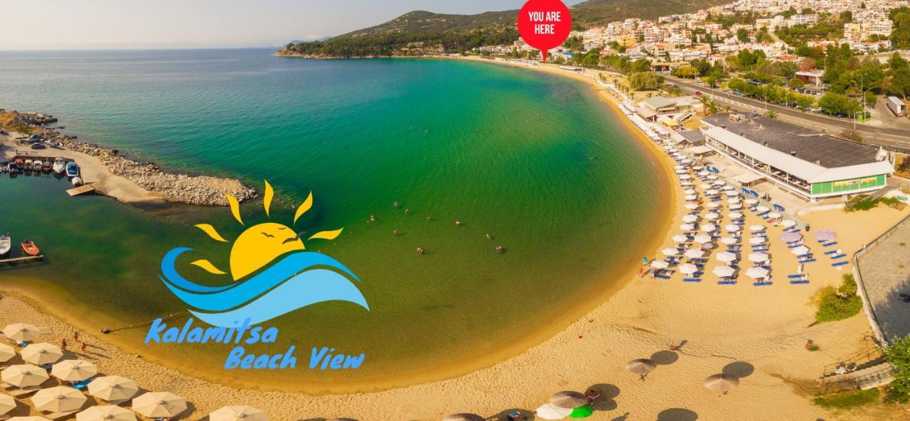 Kalamitsa Beach View Kavala Extérieur photo